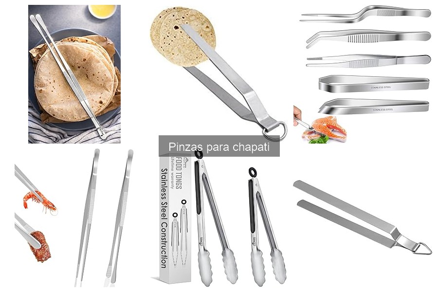 Mejores marcas de pinzas para chapati en Amazon