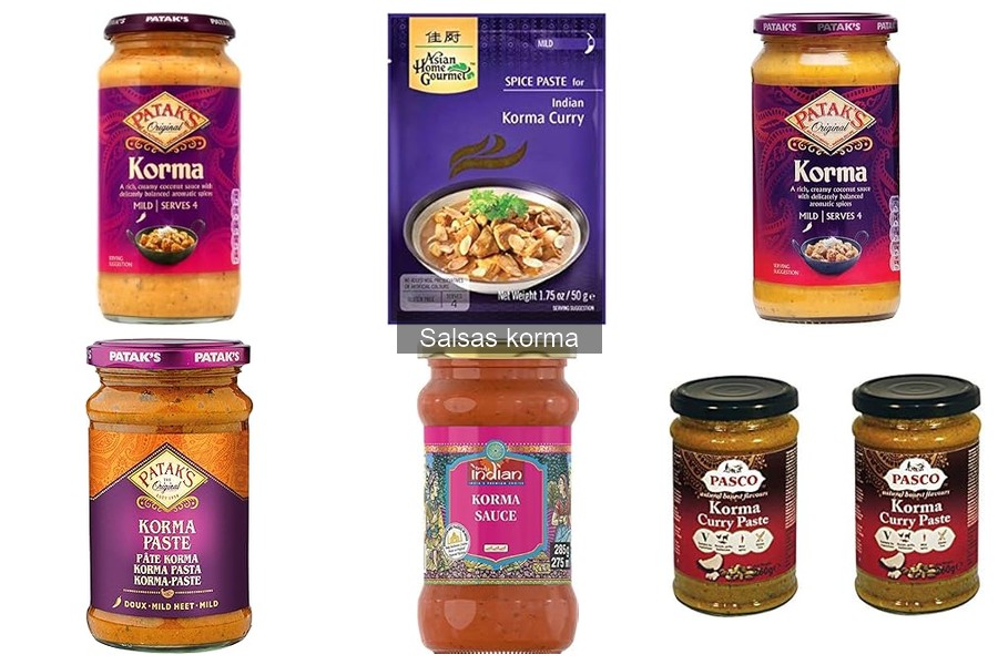 Mejores marcas de salsa korma para comprar en casa
