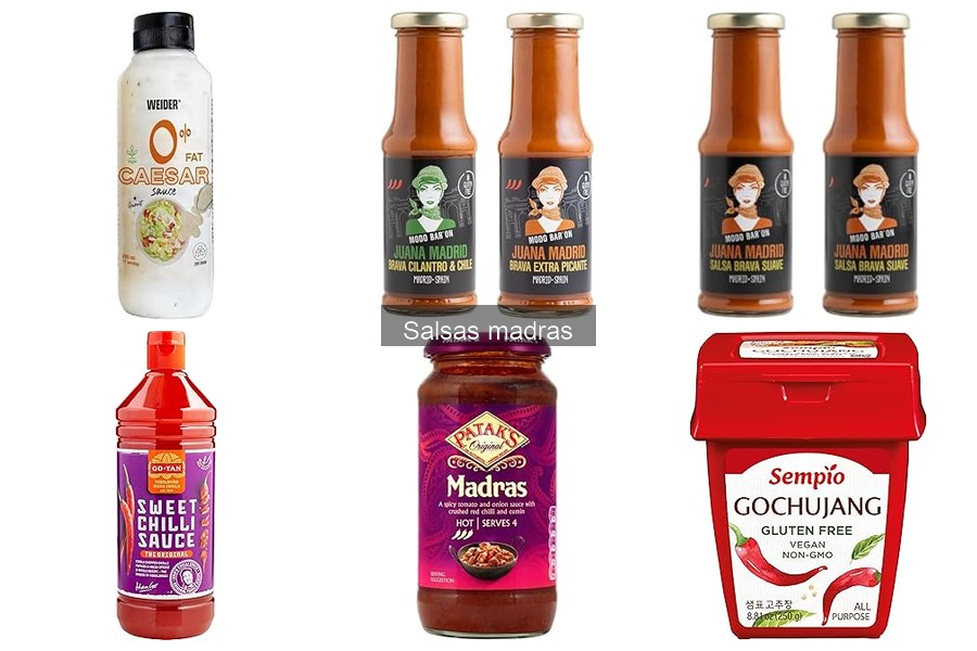 Mejores marcas de salsa madras para disfrutar en casa