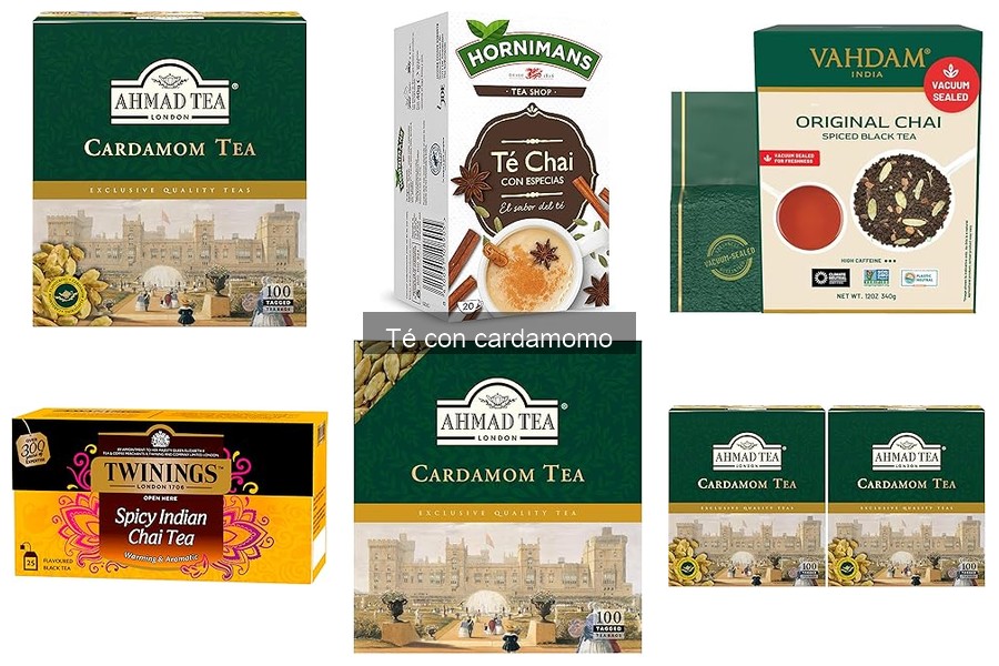 Mejores marcas de té con cardamomo para disfrutar en casa