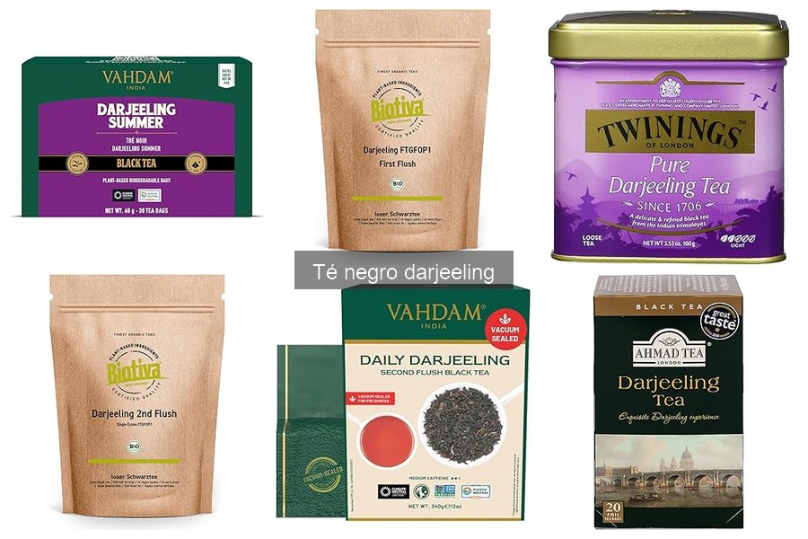 Mejores marcas de té negro Darjeeling en 2023