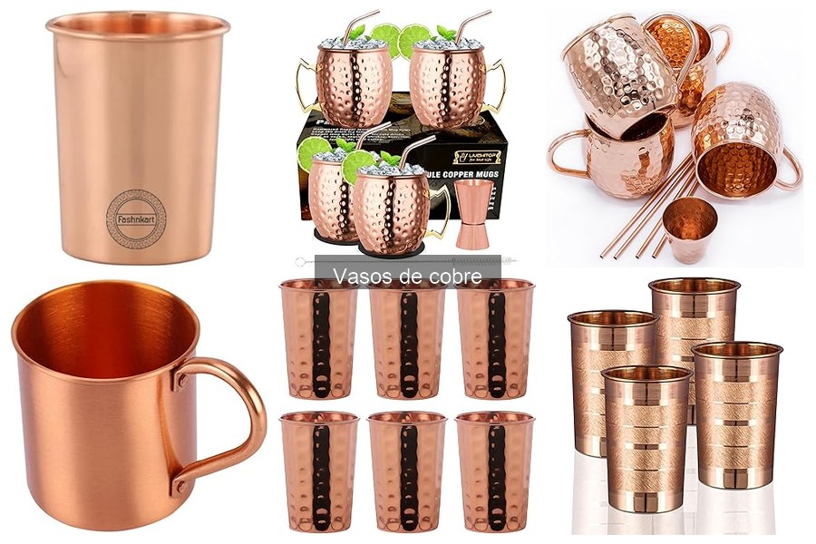 Mejores marcas de vasos de cobre para disfrutar tus cócteles