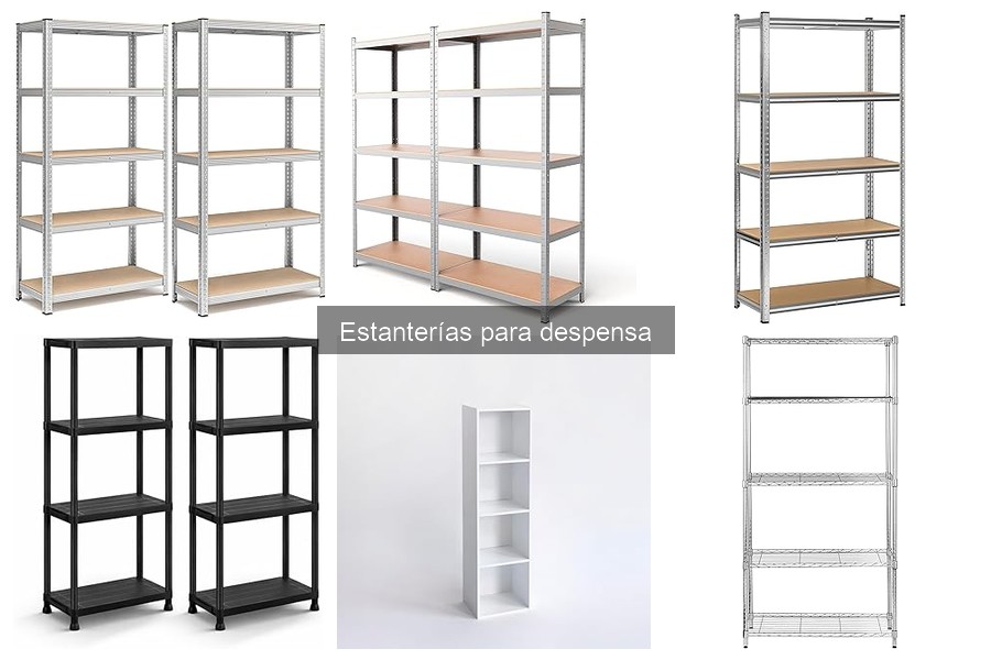 Mejores materiales para estanterías de despensa húmedas