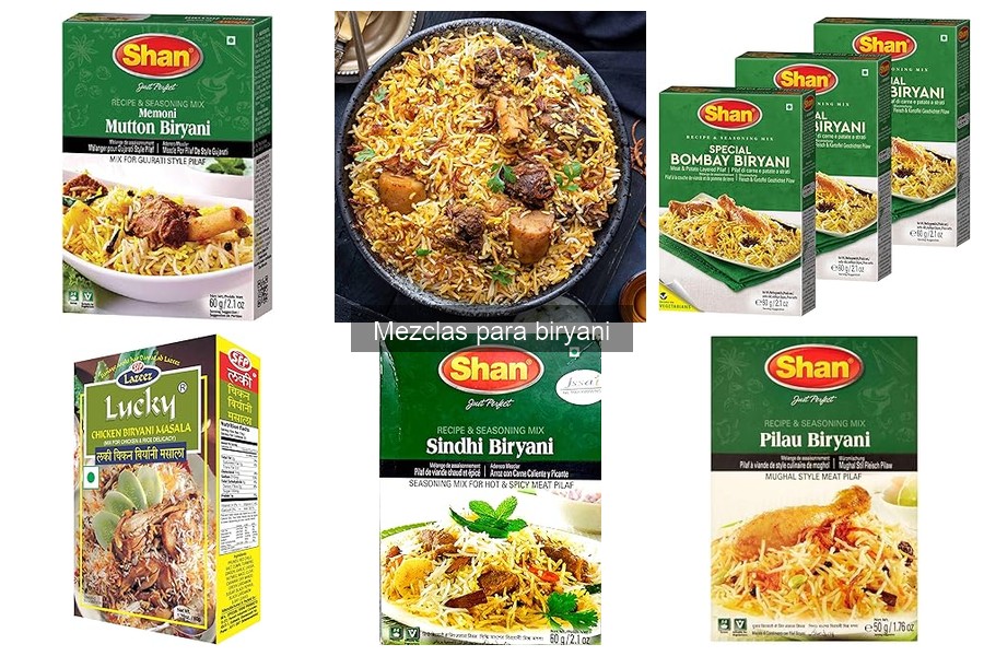 Mejores mezclas para biryani: comparación de marcas