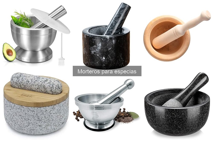 ** Mejores ofertas en morteros para especias: calidad y precio