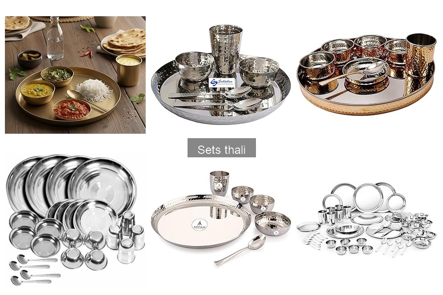 Mejores ofertas en sets thali: ahorra en tu compra