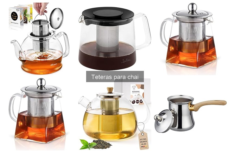 Mejores ofertas en teteras para chai: precios y recomendaciones