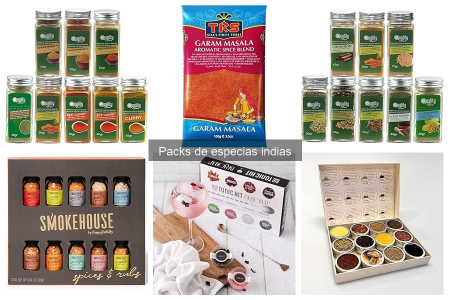Mejores Ofertas y Precios de Packs de Especias Indias