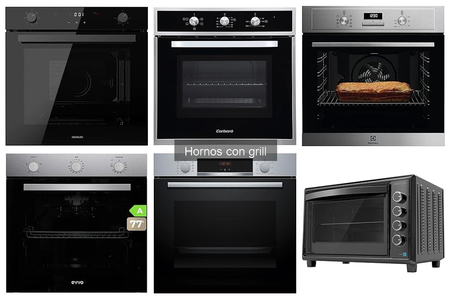 Mejores ofertas y precios en hornos con grill