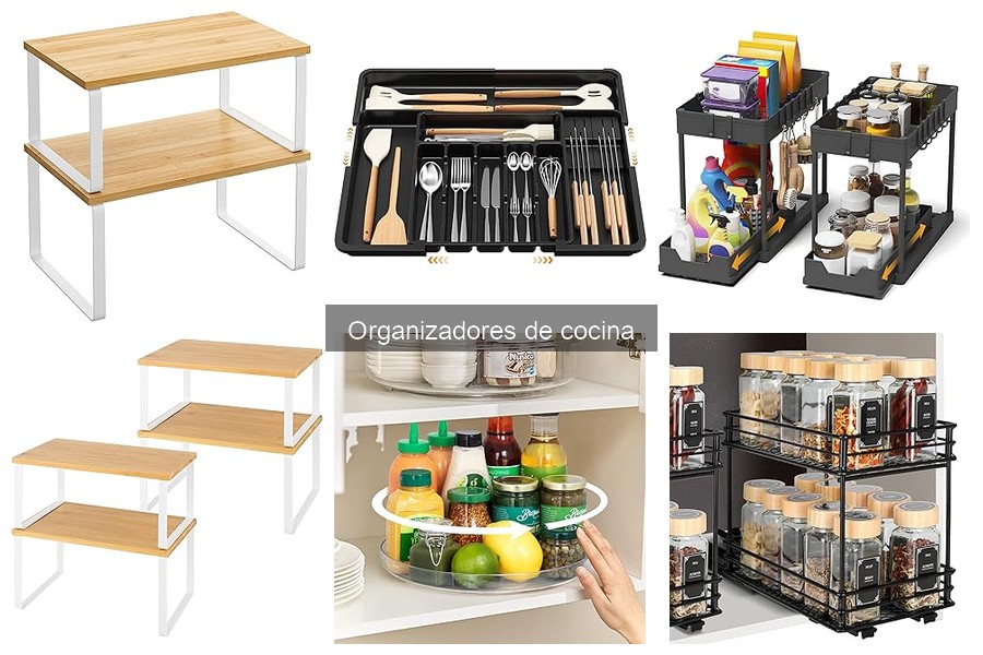 ** Mejores organizadores para especias en la cocina