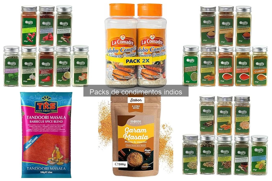 Mejores packs de condimentos indios: opiniones y reseñas