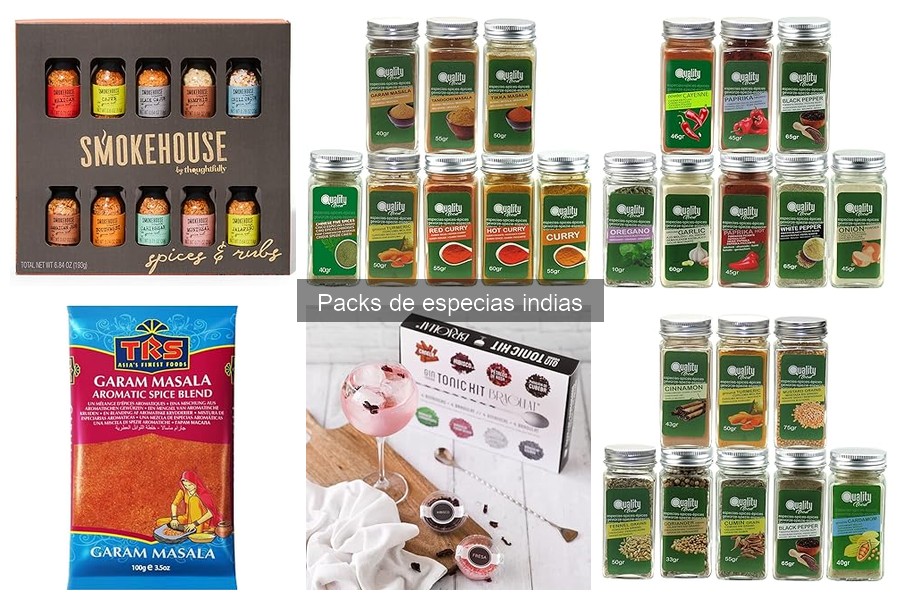 Mejores packs de especias indias para principiantes en casa
