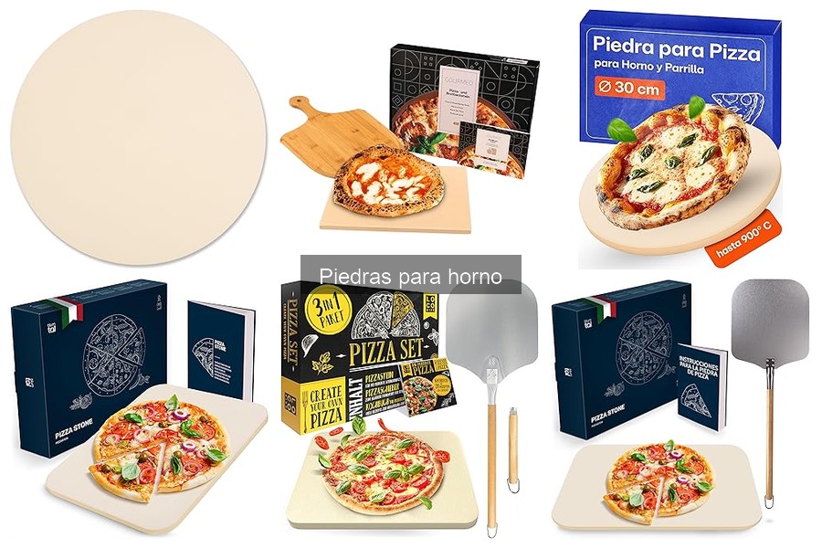Mejores piedras para horno doméstico: comparativa y análisis
