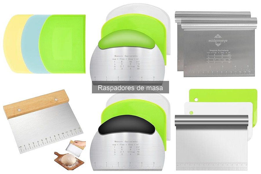 Mejores raspadores de masa para principiantes en cocina