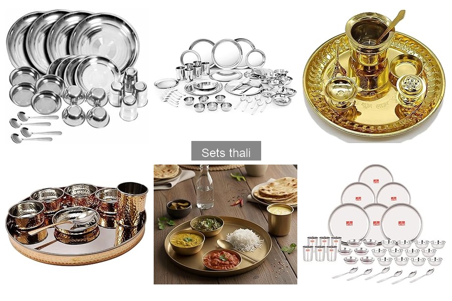 Mejores sets thali para principiantes en cocina india