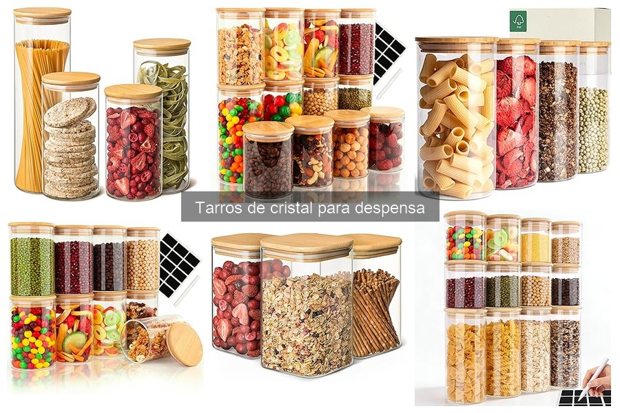 Mejores tarros de cristal para especias en tu cocina