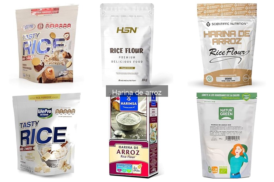 Mejores tiendas para comprar harina de arroz a buen precio