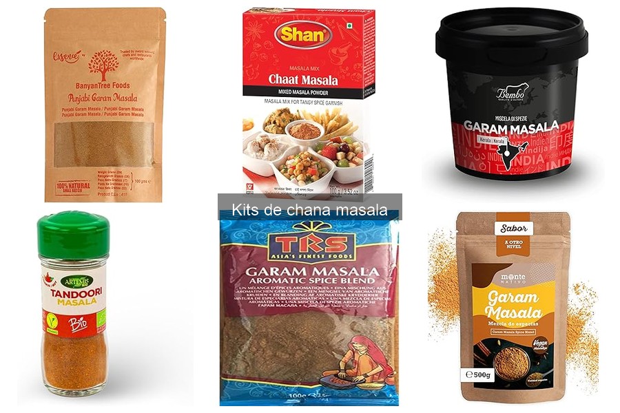 Mejores tiendas para comprar kits de chana masala en línea