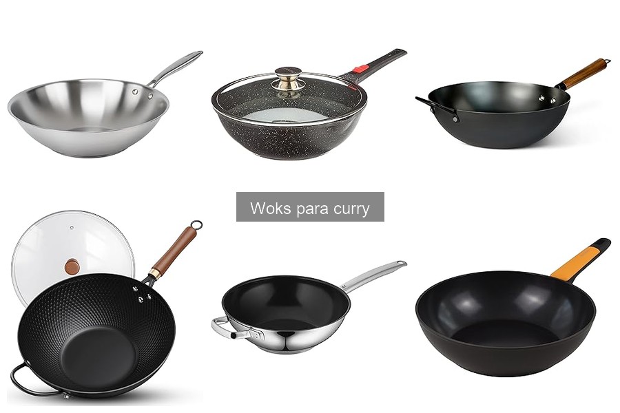 Mejores woks para curry: Opiniones y comparativa de usuarios