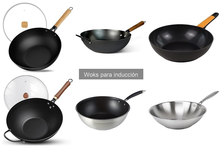 Mejores woks para inducción en 2023: guía de compra