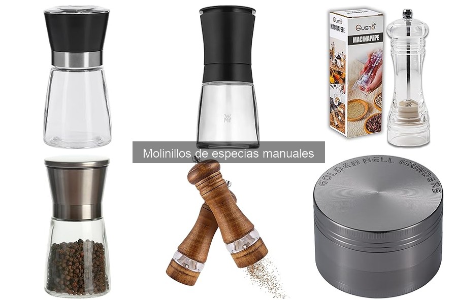 ** Opiniones de molinillos de especias manuales populares