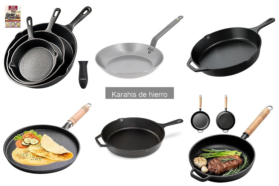 Opiniones sobre karahis de hierro: compara las mejores marcas