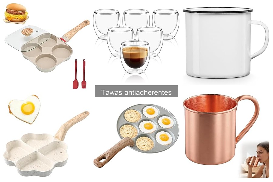 Opiniones sobre tawas antiadherentes más populares