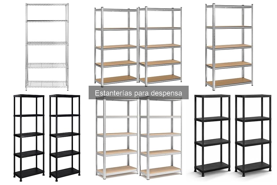 Organiza tu despensa con estanterías: consejos útiles