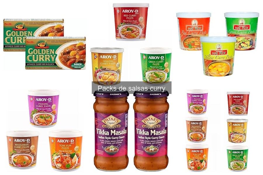 Packs de salsas curry vs. salsas en polvo: ¿Cuál elegir?