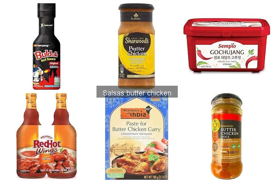 Platos que combinan perfectamente con salsa butter chicken