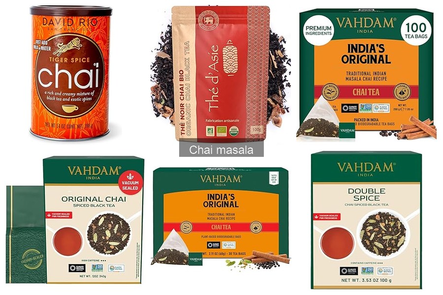 Precio del Chai Masala: Comparativa y Mejores Opciónes