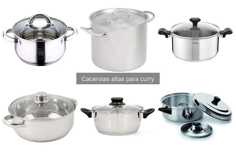 Precio promedio de cacerolas altas para curry en 2023