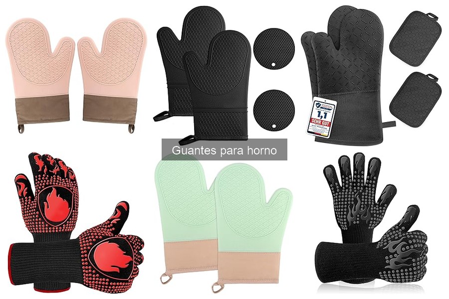 Precio promedio de guantes para horno y mejores ofertas