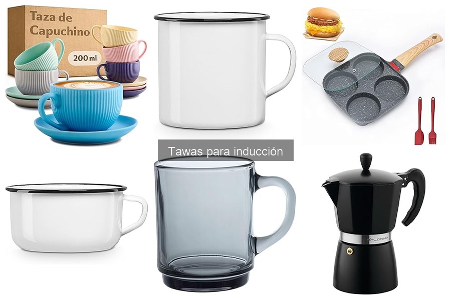 Precio promedio de tawas para inducción en Amazon