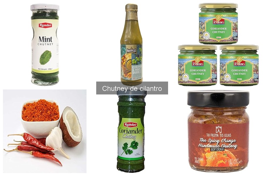 Precio promedio del chutney de cilantro en el mercado