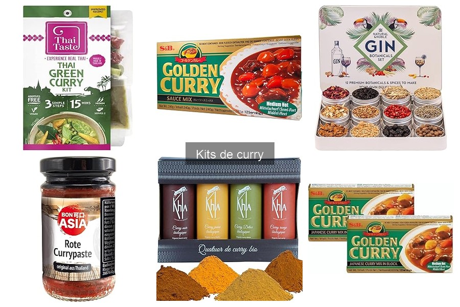 Precios de kits de curry y dónde comprarlos en línea