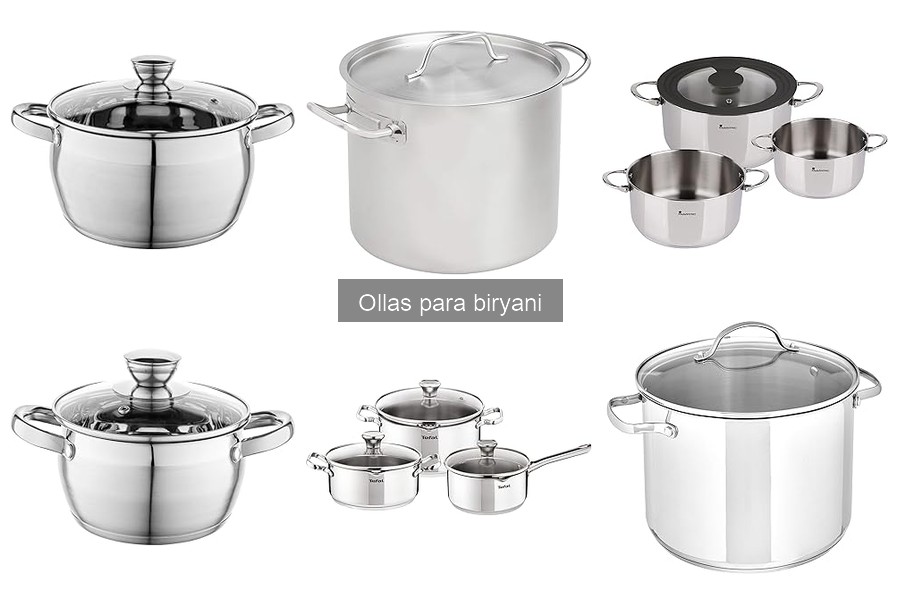 Precios de ollas para biryani y dónde comprarlas