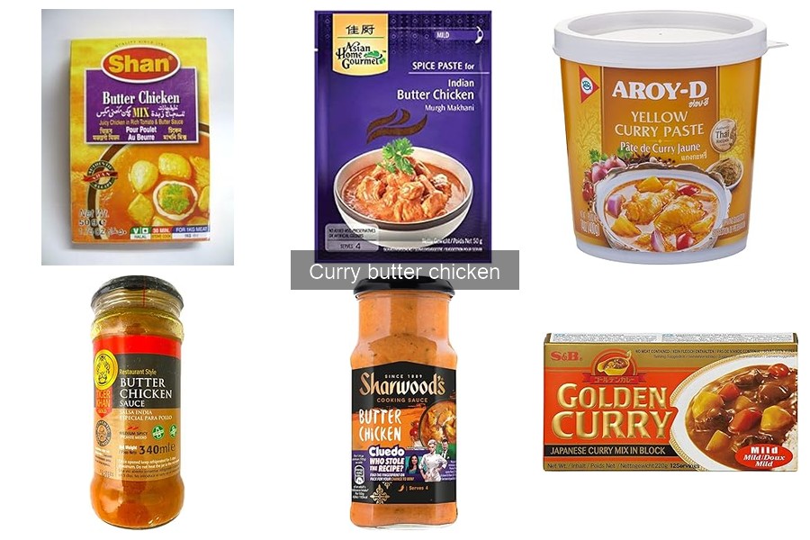 Precios del Curry Butter Chicken en Restaurantes