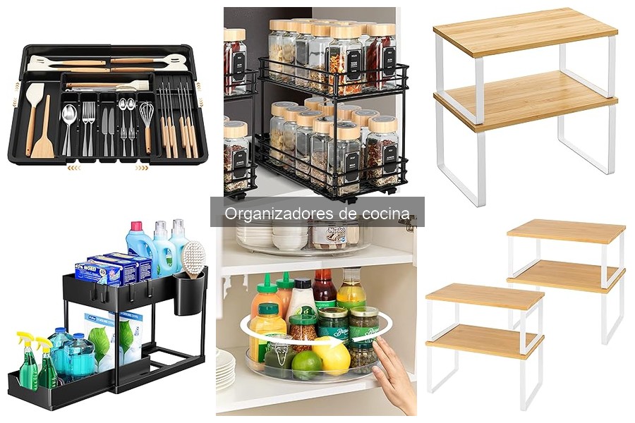 Preguntas frecuentes sobre organizadores de cocina