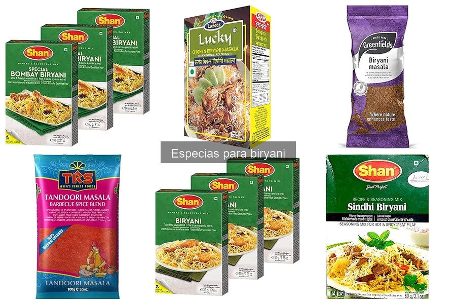 Problemas comunes al preparar biryani y sus soluciones