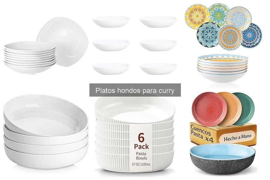 Problemas comunes al usar platos hondos para curry
