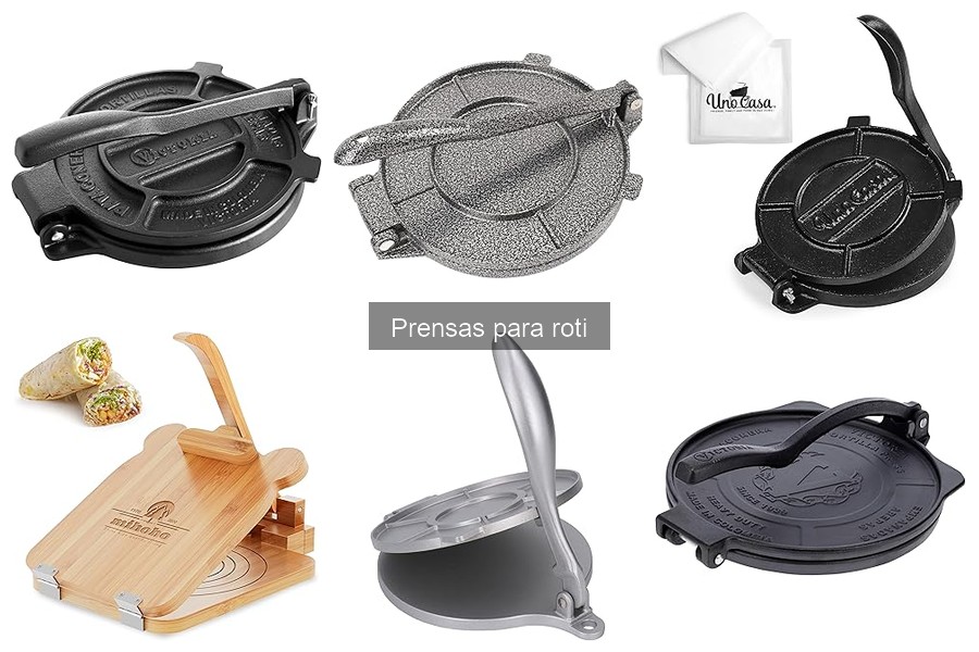 Problemas comunes al usar una prensa para roti y soluciones