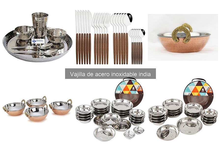 Problemas comunes con la vajilla de acero inoxidable india