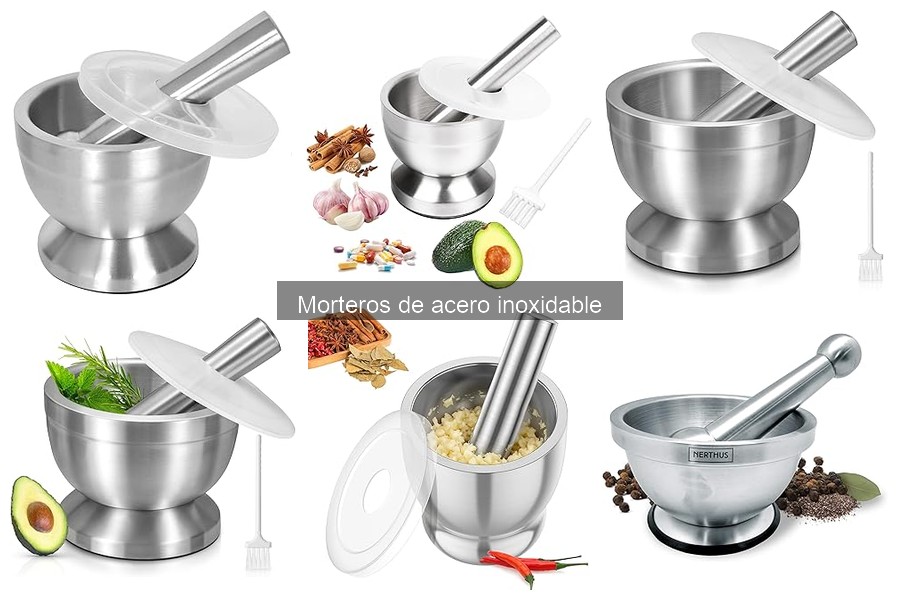 Problemas comunes con morteros de acero inoxidable y soluciones