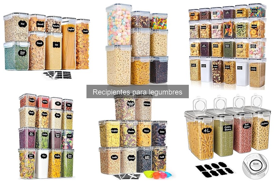 Problemas comunes con recipientes para legumbres y soluciones
