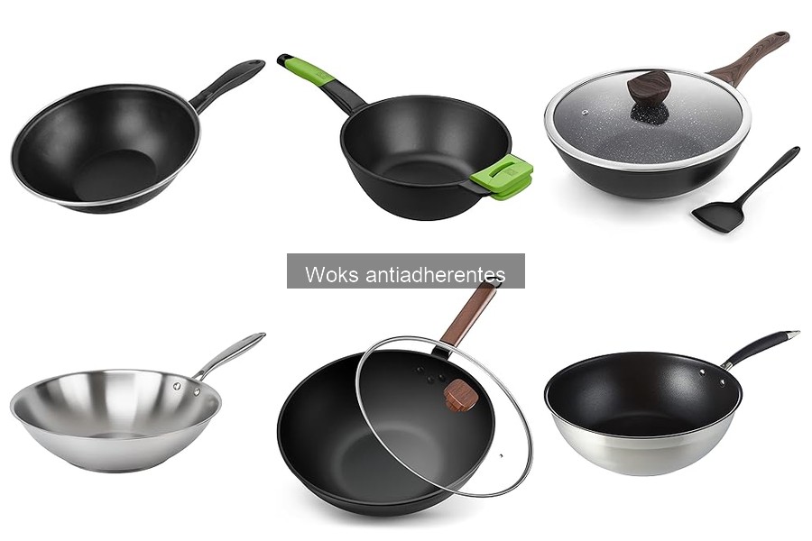 Problemas comunes con woks antiadherentes y soluciones