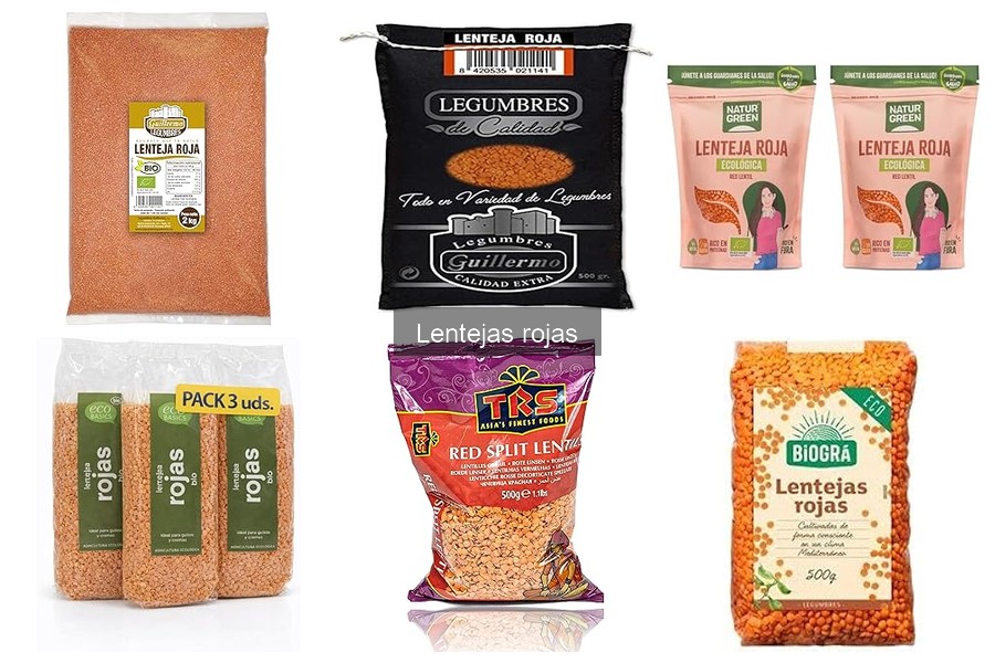 Propiedades y contenido nutricional de las lentejas rojas