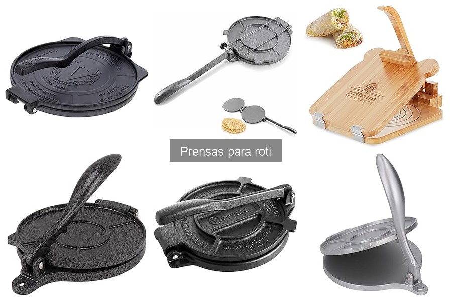 ¿Puedo usar prensas para roti en otros panes?