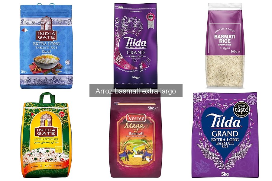 ¿Qué es el arroz basmati extra largo? Características y sabor