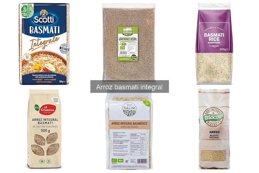 Qué es el arroz basmati integral: características y beneficios